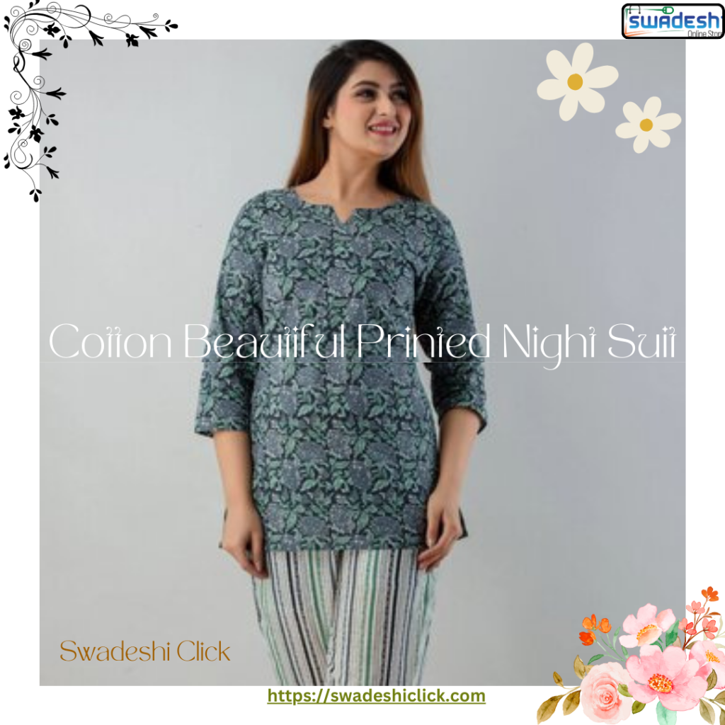 Printed night suits for women